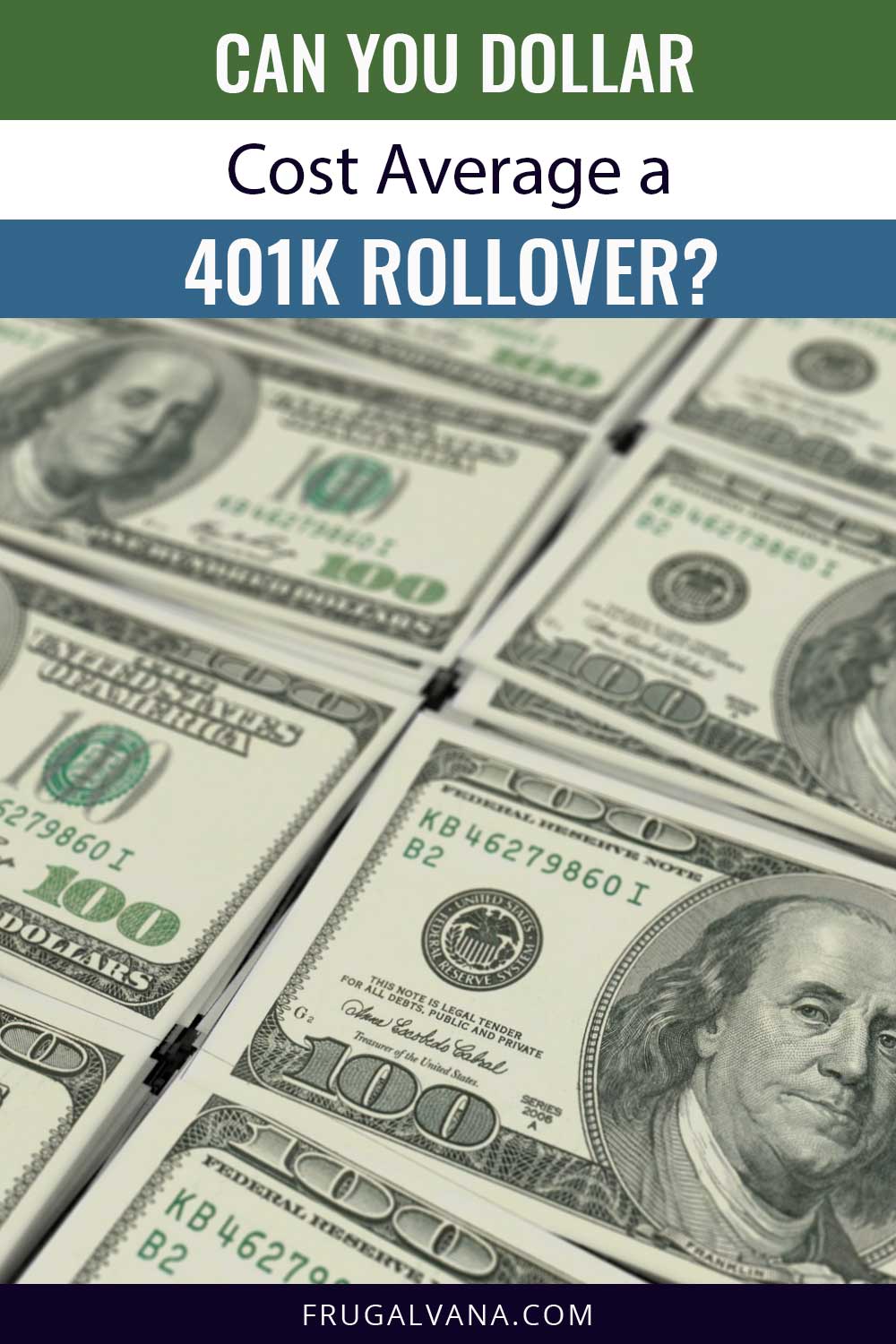 Can You Dollar Cost Average a 401k Rollover?