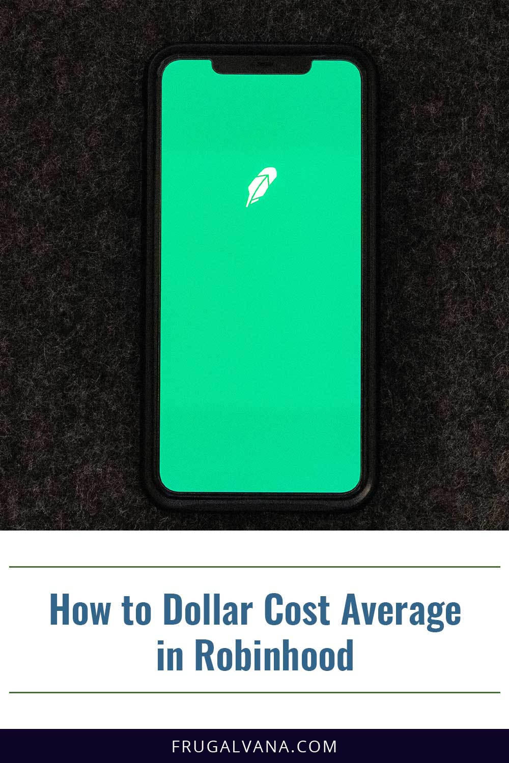 How to Dollar Cost Average in Robinhood